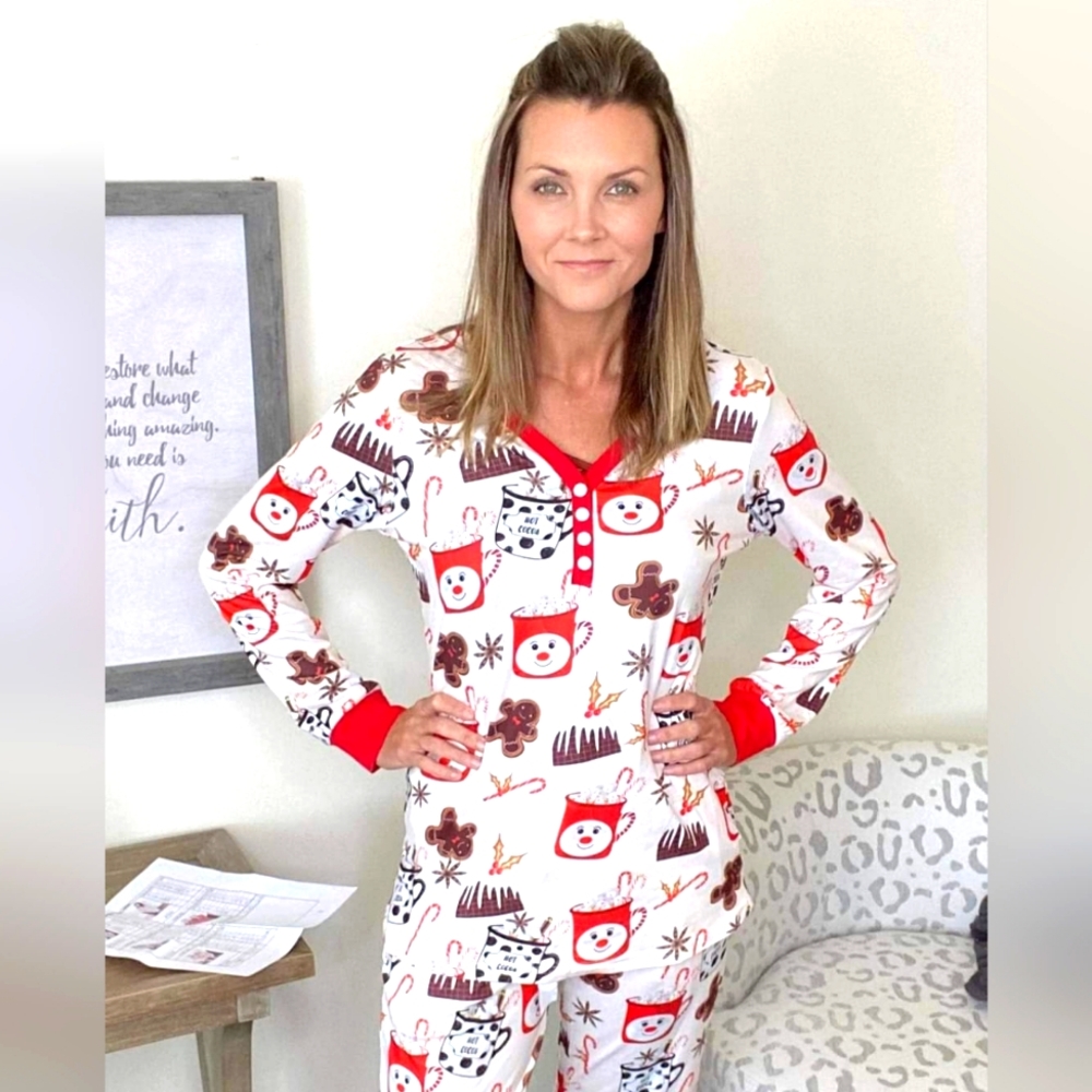 Cocoa and Cookies Pajama Set
